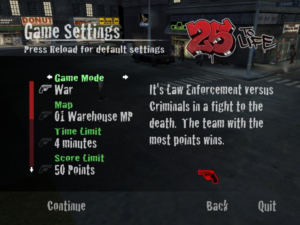 25 to Life screenshot 5 for Xbox